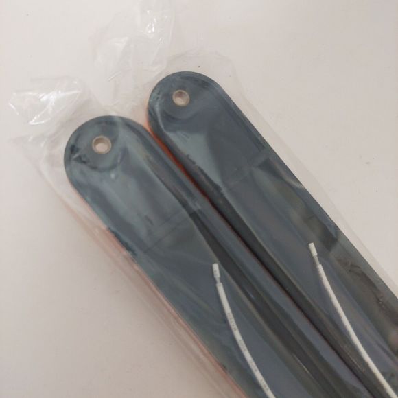 2 Amber Light Bars Turn Signal Assemblies Truck Trailer Tail Light KL-25103A 17" - Picture 7 of 12